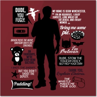 Dean Winchester Quotes Posters and Art